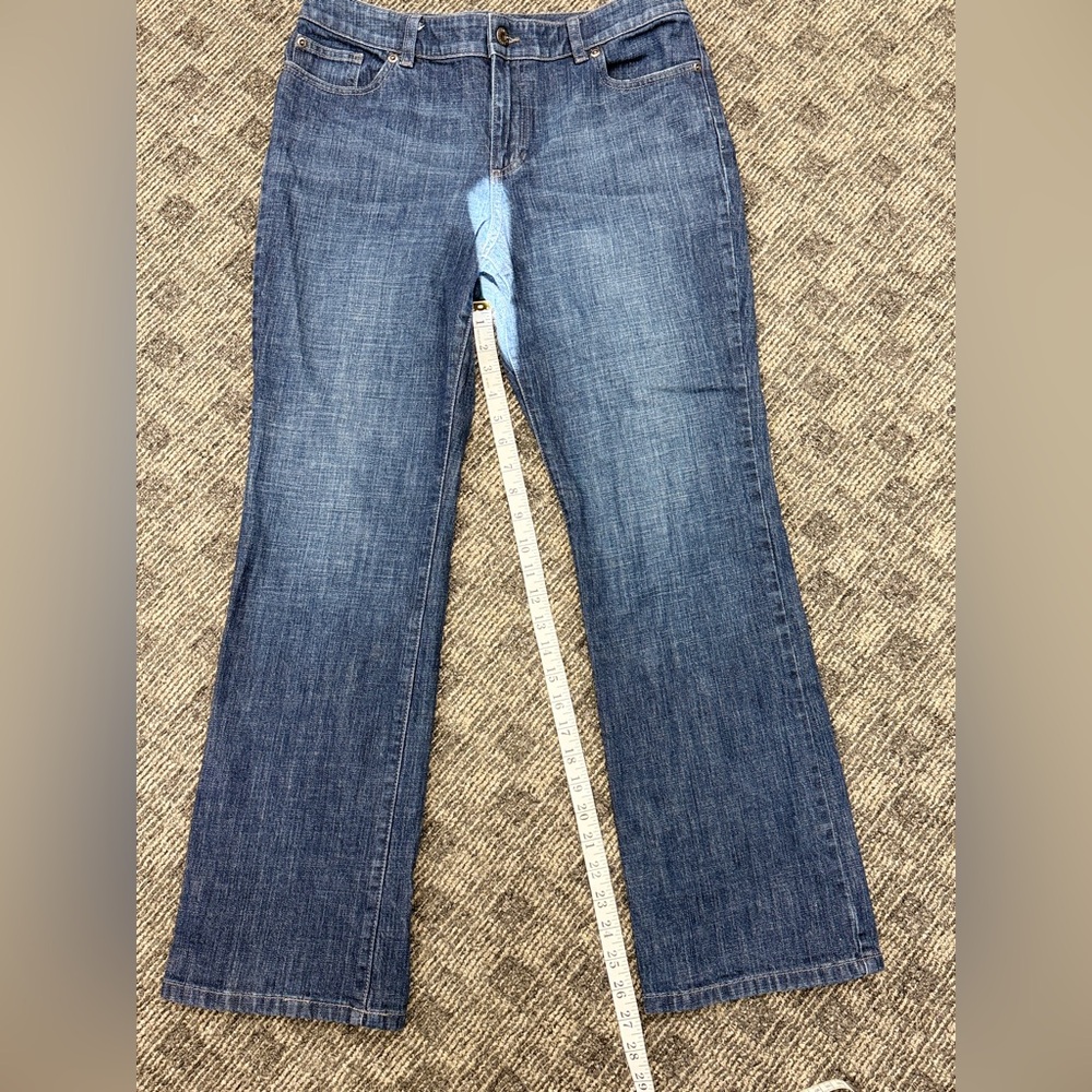 Chico's Dark Blue‎ Flare Jeans